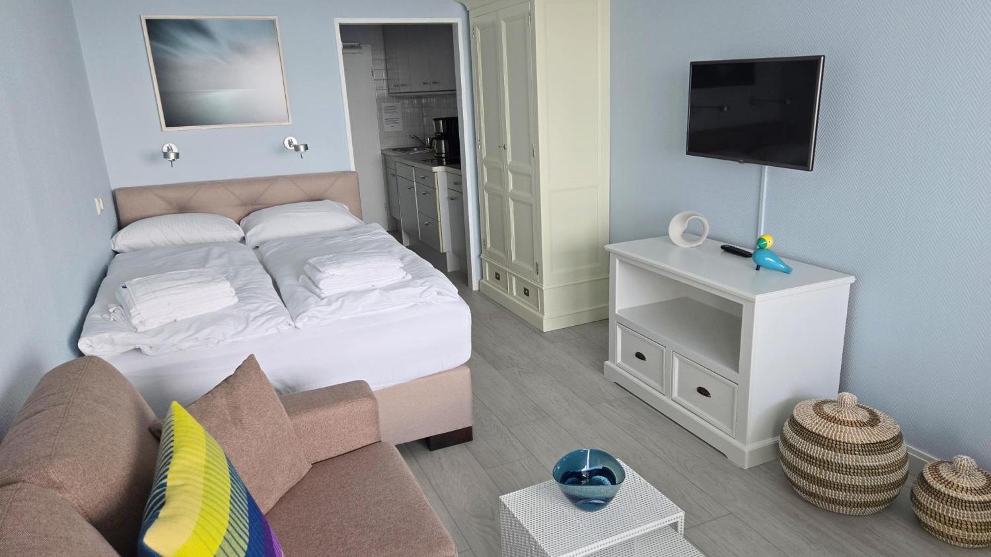 Haus Am Meer App104 Mit Meerblick Und Balkon Westerland Bagian luar foto