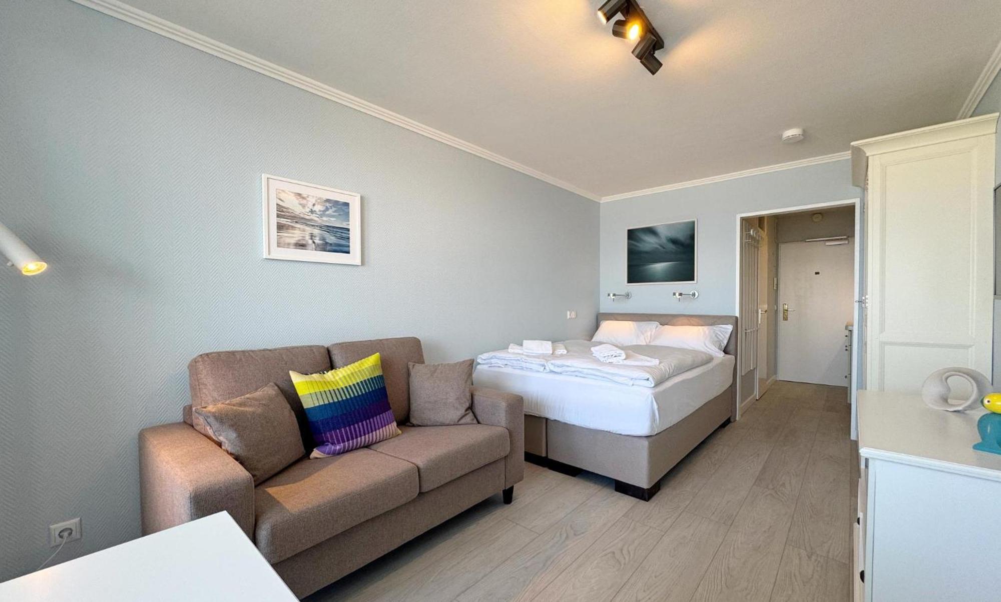 Haus Am Meer App104 Mit Meerblick Und Balkon Westerland Bagian luar foto
