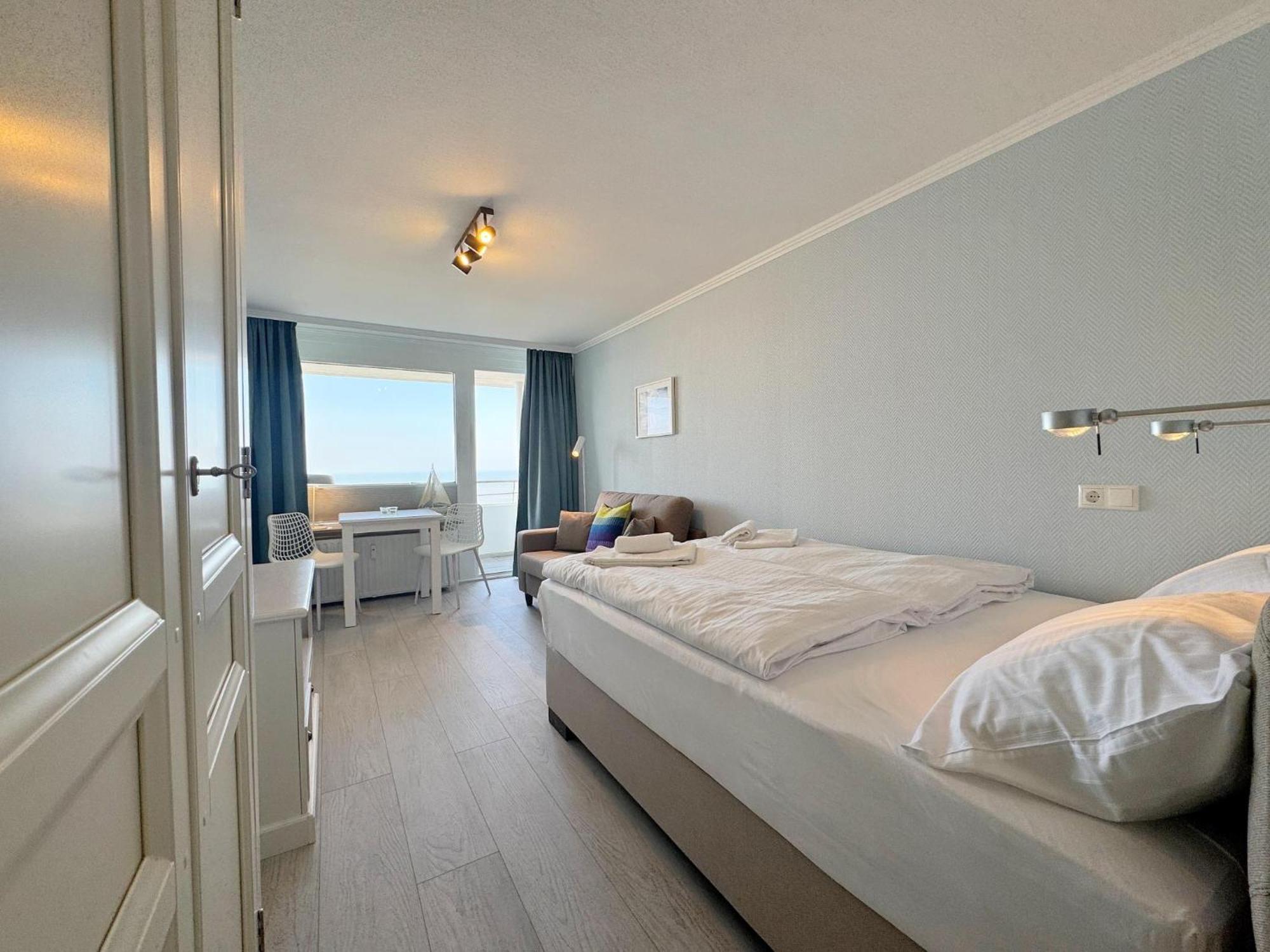 Haus Am Meer App104 Mit Meerblick Und Balkon Westerland Bagian luar foto