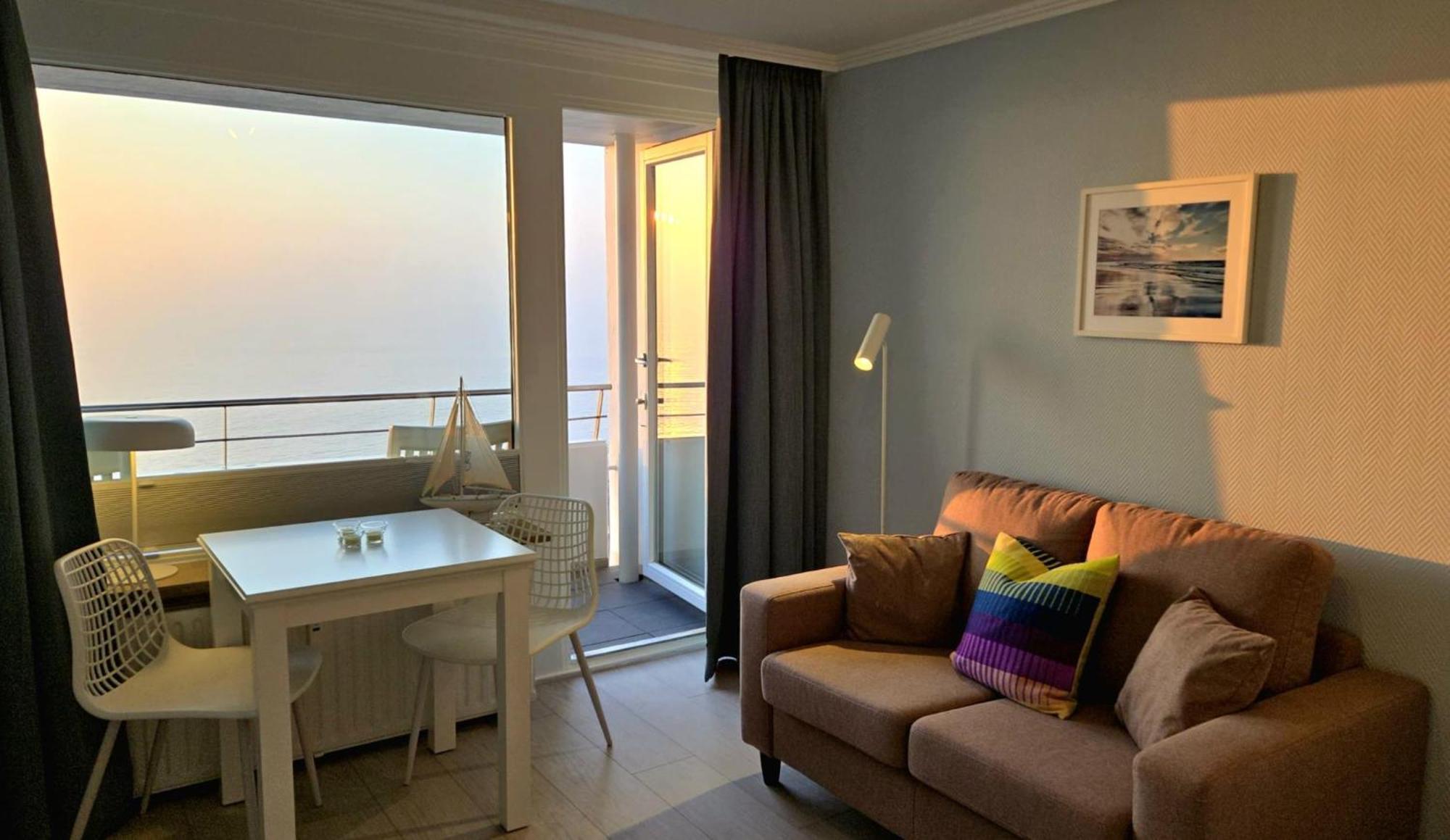 Haus Am Meer App104 Mit Meerblick Und Balkon Westerland Bagian luar foto